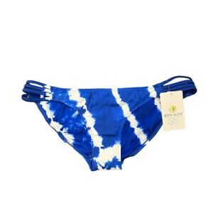 Body Glove Nightlife Tie-Dyed Low-Rise Bikini Swim Bottom Size L